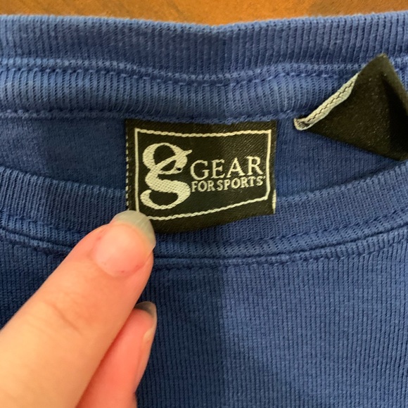 Blue Kansas Jayhawks T-Shirt - Picture 3 of 4